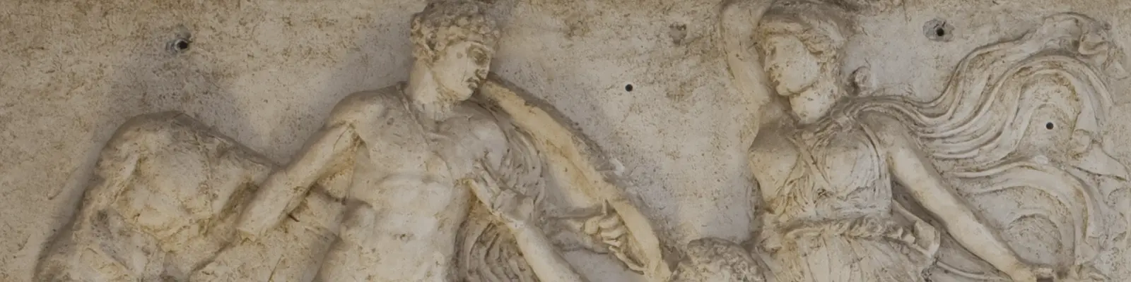 Amazonomachy frieze from the Temple of Apollo Epikourios at Bassai